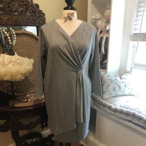 NY Collection NWT 3X Silver & Black Dress